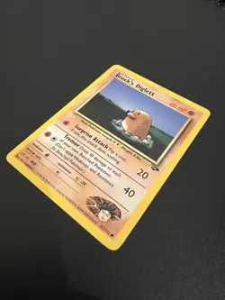 Brock’s Diglett 67/132 Gym Challenge Unlimited Pokemon Card Common LP - Image 5
