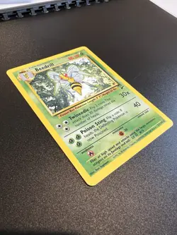 Beedrill 21/130 Base Set 2 2000 Pokemon Card Rare NM - Image 3