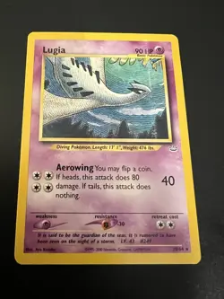 Lugia 20/64 Neo Revelation Unlimited 2001 Pokemon Card Rare MP - Image 1