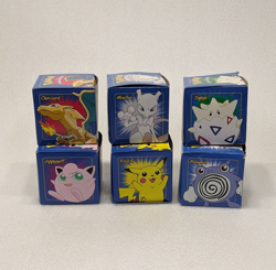 1999 Burger King Pokemon 23K Gold Plated Card Complete Set Blue Box Charizard - Image 1