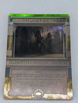 MTG Amonkhet Invocations The Locust God NM Foil Masterpiece Magic Gathering NM - Image 3