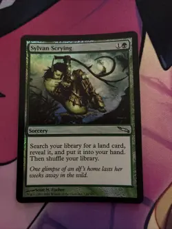 Sylvan Scrying Mirrodin Foil Magic The Gathering Tcg - Image 1