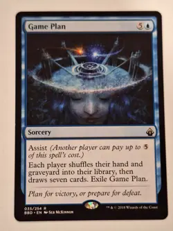 Game Plan - Battlebond - Magic the Gathering MTG Nice! - Image 1