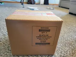 MAGIC THE GATHERING MTG FALLOUT FACTORY SEALED 4 BOX COMMANDER DECK CASE PIP - Image 2