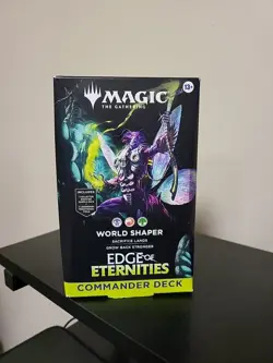 Magic the Gathering-Edge of Eternities Commander Deck - World Shaper--R3 - Image 1