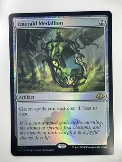 Emerald Medallion Foil Rare - 291 - Modern Horizons 3 - Gem Mint 💎 - Image 1