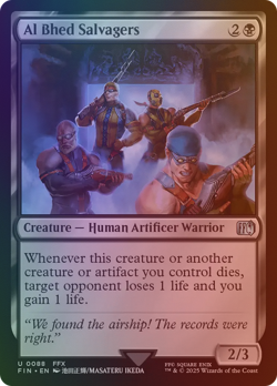 Al Bhed Salvagers - FIN #88 | FOIL | NM | MTG - Image 1