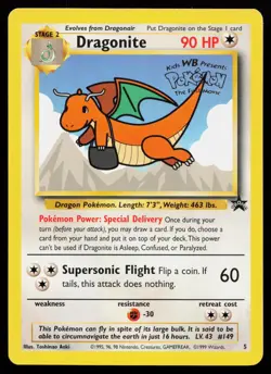 Dragonite (Movie Promo) 5/53 Promo WoTC Promo Pokemon Card - Image 1