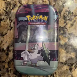 Pokemon Trading Card Game Galar Powers Mini Tin Sirfetch'd 2020 Nintendo - Image 2