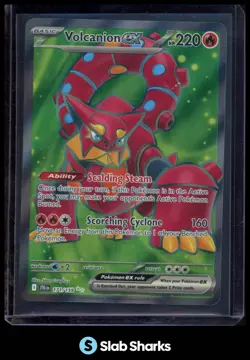 2025 POKEMON SV JOURNEY TOGETHER - JTG EN #171/159 VOLCANION EX ULTRA RARE - Image 1
