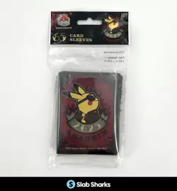POKEMON CENTER WORLD CHAMPIONSHIPS EXCLUSIVE 65 CARD SLEEVES PIKACHU ANAHEIM - Image 1
