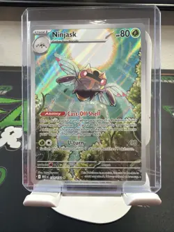 Ninjask 137/132 Illustration Rare Mega Evolution English Pokemon TCG - Image 1