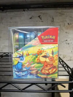 Pokemon SV8.5 Prismatic Evolutions Mini Tins Display (8 Tins) Factory SEALED - Image 2