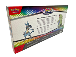 Pokemon Scarlet & Violet: Prismatic Evolutions Lucario ex/Tyranitar ex Premium - Image 2