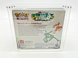 Pokemon TCG: Sun & Moon Celestial Storm Booster Box Sealed w/ Acrylic Case - Image 2