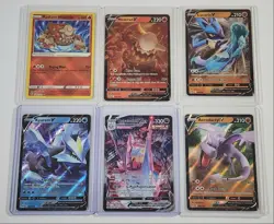 [6] HEATRAN V LUCARIO V 2022 POKEMON SWSH ASTRAL RADIANCE RARE HOLO Q4845 - Image 1