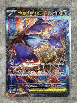 Mega Latias Ex 181/132 SIR Pokemon Mega Evolutions NM (Near Mint) Pack Fresh! - Image 1
