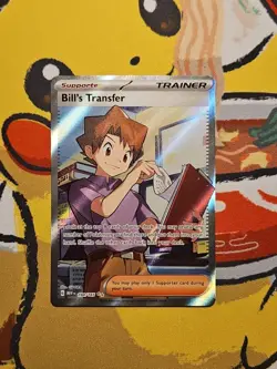 Pokemon TCG Bill’s Transfer 194/165 151 English Ultra Rare Holo NM - Image 1