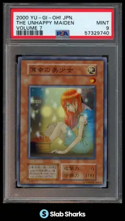 2000 YU-GI-OH JAPANESE THE UNHAPPY MAIDEN VOLUME 7 PSA 9 - Image 1