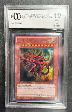 #LC01EN002 Slifer the Sky Dragon 2010 Yu-Gi-Oh Legendary Collection - Image 1