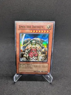 Yugioh Emes the Infinity DBT-EN001 Super Rare - Destiny Board Traveler LP - Image 1