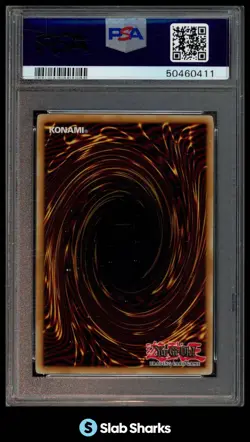 2012 YU-GI-OH NATURIA BARKION HAUNTED MINE GHOST RARE #EN033 PSA 9 - Image 2