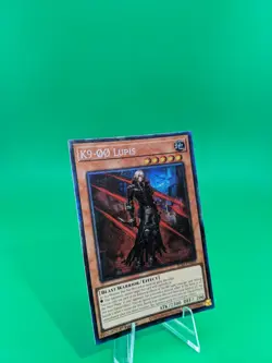Yu-Gi-Oh! K9-00 Lupis JUSH-EN034 Collector's Rare - Image 1