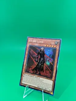 Yu-Gi-Oh! K9-00 Lupis JUSH-EN034 Collector's Rare - Image 2