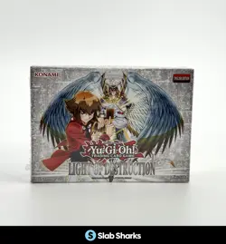 YU-GI-OH TCG LIGHT OF DESTRUCTION ENGLISH EDITION SEALED BOOSTER BOX - Image 1