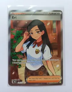 Pokemon TCG - Eri 136/131 Full Art Trainer Card Prismatic Evolutions - Image 1