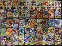 100 ex V Vstar RR RRR Holo Full Arts Lot Set Pokemon Japanese Cards T752 - Image 2