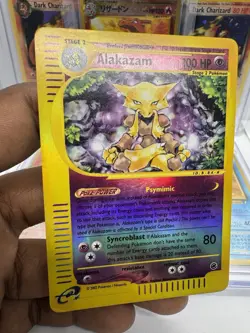 Alakazam 1/165 Expedition 2002 Holo Rare Pokemon Card TCG LP - Image 5