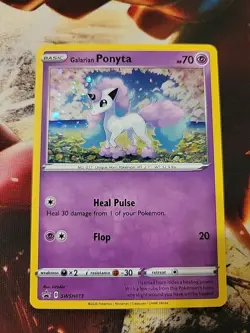 Galarian Ponyta SWSH013 SWSH: Sword & Shield Promo Cards Holo - Image 1