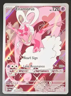 Enamorus 180/167 2024 Pokemon SV06 Twilight Masquerade Illustration Rare Card - Image 1