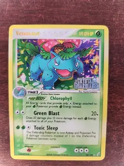 Venusaur Reverse Holo Ex Crystal Guardians Pokemon Card WOTC NM - Image 3