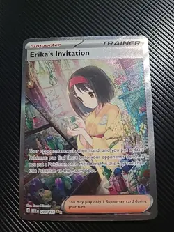 Erika's Invitation - 203/165 - Pokemon 151 Special Illustration Rare Card NM - Image 1
