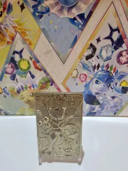 1999 Vintage Limited Edition Pokemon Newtwo 23K Gold Plated Card. Preowned - Image 1