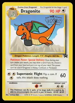 Dragonite (Movie Promo) 5/53 Promo WoTC Promo Pokemon Card - Image 1