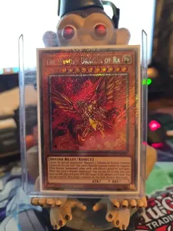 Yu-Gi-Oh TCG the Winged Dragon of Ra RA03-EN137 Platinum Secret Rare Card - Image 2