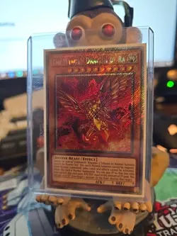 Yu-Gi-Oh TCG the Winged Dragon of Ra RA03-EN137 Platinum Secret Rare Card - Image 3