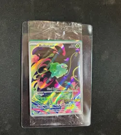 Pokemon Card Bulbasaur 133/132 Mega Evolution Stamped Promo Sealed - Image 1