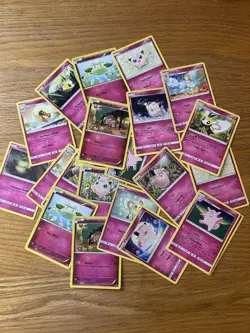 Cute Random Lot Of 10 Pink FAIRY DISCONTINUED Pokemon Cards 💞🧚✨ - Image 1