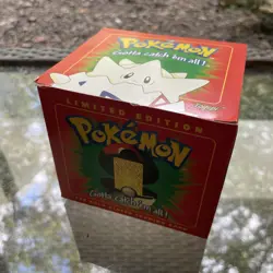 Burger King 1999 Pokemon Togepi 23k Gold Plated Card Pokeball - Sealed - Image 2