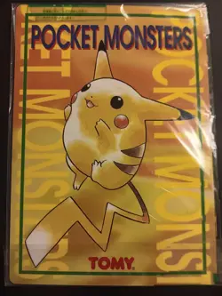 Vintage Pokemon - Tomy Pikachu Jumbo Card Pencil Board Pocket Monsters C7 - Image 3