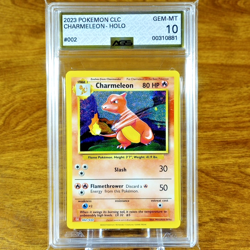 Pokemon Trading Card Game Classic Charmeleon CLC 002/034 AGS Gem-MT 10 Holo 2023 - Image 1