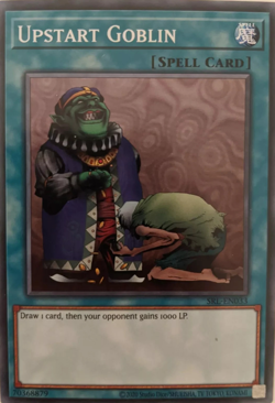 Upstart Goblin SRL-EN033 COMMON YuGiOh TCG Card - Image 1