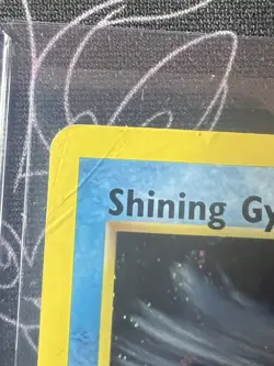 Pokemon TCG Shining Gyarados Holo Card Neo Revelation 65/64 Has A Nice SWIRL 🔥 - Image 4