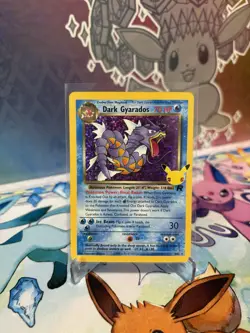Pokemon TCG Dark Gyarados 8/82 Celebrations Classic Collection Holo Rare Card NM - Image 1