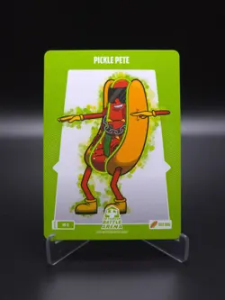 Pickle Pete 2025 Bo Jackson Battle Arena Alpha Update Hot Dog Card #HD-8 - Image 1