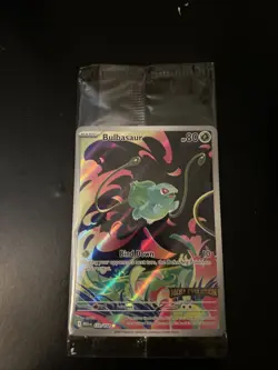 Pokemon Card Bulbasaur 133/132 - Mega Evolution Stamped Promo Sealed - Image 1